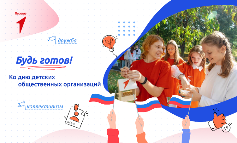 Разговоры о важном на тему «Будь готов! Ко дню детских общественных организаций»..